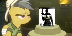 Size: 1000x499 | Tagged: safe, daring do, bad treasure, call of duty, exploitable meme, meme, mw3