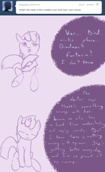 Size: 660x1080 | Tagged: safe, artist:a6p, derpibooru import, dinky hooves, ask, ask dinky doo, tumblr