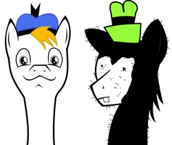 Size: 974x824 | Tagged: safe, dolan, gooby, ponified, simple background, white background