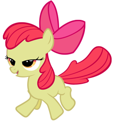 Size: 2793x3000 | Tagged: safe, artist:sidorovich, derpibooru import, apple bloom, earth pony, pony, female, filly, high res, simple background, solo, transparent background, vector