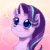 Size: 1000x1000 | Tagged: safe, artist:evomanaphy, starlight glimmer, pony, unicorn, adorable, animated, big eyes, blushing, chest fluff, cute, daaaaaaaaaaaw, evomanaphy is trying to murder us, eye clipping through hair, eye shimmer, female, gif, glimmerbetes, happy, hnnng, huge eyes, mare, reformed starlight, smiling, solo, sparkles, twinkle, weapons-grade cute, wide eyes