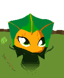 Size: 330x400 | Tagged: safe, artist:dinexistente, oc, oc only, merpony, original species, pixel art, ponyvania, simple background, solo