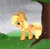 Size: 655x640 | Tagged: safe, artist:ratofdrawn, applejack, earth pony, pony, blonde, blonde mane, blonde tail, bucking, crying, female, green eyes, mare, photoshop, rain, sad, solo, tree