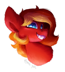 Size: 933x1047 | Tagged: safe, artist:crownedspade, oc, oc only, oc:dusty sprinkles, pony, bust, fangs, male, portrait, simple background, solo, stallion, transparent background
