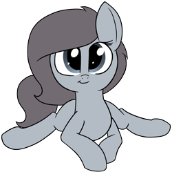 Size: 1886x1877 | Tagged: safe, artist:axlearts, oc, oc only, oc:delpone, pony, cute, looking at you, lying down, simple background, smiling, solo, splits, spread legs, transparent background