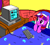 Size: 448x400 | Tagged: safe, twilight sparkle, pony, unicorn, bed, comfy, computer, keyboard, nightcap, ponies with technology, sleep