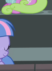 Size: 416x572 | Tagged: safe, screencap, wind sprint, pegasus, pony, common ground, animated, cropped, cute, female, filly, gif, solo focus, sprintabetes