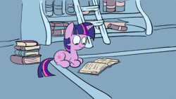 Size: 600x338 | Tagged: safe, artist:nukilik, spike, twilight sparkle, unicorn twilight, dragon, pony, unicorn, animated, annoyed, baby, baby dragon, baby spike, behaving like a cat, book, bookshelf, curled up, cute, cutie mark, daaaaaaaaaaaw, definition of insanity, diabetes, eyeroll, eyes closed, female, filly, filly twilight sparkle, floppy ears, frame by frame, frown, grumpy, hnnng, ladder, levitation, library, lidded eyes, looking up, loop, magic, male, mama twilight, nukilik is trying to murder us, nuzzling, photoshop, ponyloaf, prone, reading, sitting, sleeping, smiling, snuggling, spikabetes, spikelove, telekinesis, twiabetes, unamused, weapons-grade cute, wide eyes, yawn, younger
