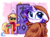 Size: 1075x800 | Tagged: safe, artist:whitediamonds, applejack, rarity, earth pony, pony, unicorn, blanket, carousel boutique, clothes, cold, female, freezing, lesbian, pouting, rarijack, rarijack daily, scarf