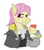 Size: 632x718 | Tagged: safe, artist:jargon scott, batterscotch, butterscotch, fluttershy, pegasus, pony, castlevania, dracula, flutterbat, glass, rule 63, simple background, solo, white background, wine glass