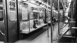 Size: 1660x928 | Tagged: safe, changeling, black and white, metro, montage, photo, sitting, train
