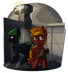 Size: 1671x1797 | Tagged: safe, artist:modularpon, oc, oc only, oc:moonatik, oc:moonlit ace, a way out, ponified
