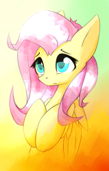 Size: 4459x7000 | Tagged: safe, artist:queenbloodysky, fluttershy, pegasus, pony, absurd resolution, female, mare, solo