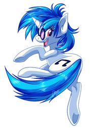 Size: 440x615 | Tagged: safe, artist:fizzy-dog, dj pon-3, vinyl scratch, pony, unicorn, cute, simple background, solo, transparent, transparent background, underhoof, vinylbetes