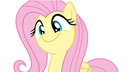 Size: 5999x3371 | Tagged: safe, artist:alterhouse, fluttershy, pegasus, pony, the cutie map, absurd resolution, cute, simple background, smiling, solo, transparent background, vector