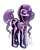 Size: 800x1010 | Tagged: safe, artist:magexp, derpibooru import, ponified, santa muerte, solo