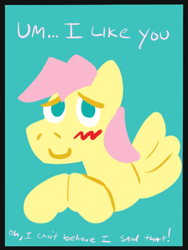 Size: 450x600 | Tagged: safe, artist:jargon scott, butterscotch, fluttershy, pegasus, pony, adorascotch, cute, rule 63, rule63betes, valentine