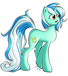 Size: 1300x1450 | Tagged: safe, artist:chaosangeldesu, derpibooru import, lyra heartstrings, pony, unicorn, female, mare, simple background, solo, white background