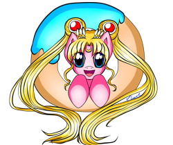 Size: 1000x834 | Tagged: safe, artist:chaosangeldesu, crossover, ponified, sailor moon, simple background, solo, transparent background