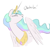 Size: 1515x1418 | Tagged: dead source, safe, artist:nobody, princess celestia, alicorn, pony, dialogue, female, laughing, mare, noblewoman's laugh, open mouth, open smile, simple background, smiling, solo, spread wings, white background, wing hands