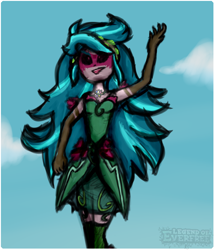 Size: 3000x3500 | Tagged: safe, artist:2004end, gaea everfree, gloriosa daisy, equestria girls, legend of everfree, armpits, magical geodes, solo