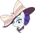 Size: 1000x932 | Tagged: safe, artist:cheezedoodle96, rarity, pony, unicorn, ppov, 20th century, alternate hairstyle, blouse, bow, bust, clothes, cravat, female, giant hat, hat, lidded eyes, looking at you, mare, portrait, raristocrat, rose dewitt bukater, simple background, solo, sun hat, titanic, transparent background, vector