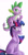 Size: 1400x2684 | Tagged: safe, artist:jaeneth, spike, twilight sparkle, dragon, dragon hat, simple background, thinking, white background