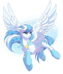 Size: 1924x2270 | Tagged: safe, artist:kerydarling, oc, oc only, oc:starline, pegasus, pony, boots, clothes, female, flying, mare, see-through, socks, solo, transparent