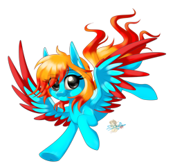 Size: 800x773 | Tagged: safe, artist:unisoleil, oc, oc only, oc:chaos angel, pegasus, pony, female, mare, solo