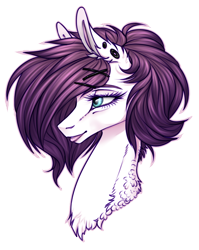 Size: 600x754 | Tagged: safe, artist:dementra369, oc, oc only, pony, bust, ear piercing, eyelashes, female, mare, piercing, portrait, simple background, solo, tongue out, white background