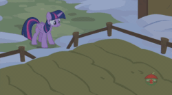Size: 806x449 | Tagged: safe, screencap, twilight sparkle, twilight sparkle (alicorn), alicorn, pony, not asking for trouble, animated, c:, eyes closed, female, gif, growth, magic, mare, master race, plant, smiling, solo