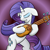 Size: 2000x2000 | Tagged: safe, artist:overlord-derpy, rarity, pony, unicorn, honest apple, floppy ears, guitar, guitarity, solo