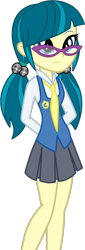 Size: 576x1702 | Tagged: safe, artist:luckyclau, juniper montage, equestria girls, mirror magic, spoiler:eqg specials, alternate universe, canterlot high, clothes, female, glasses, simple background, solo, transparent background, vector