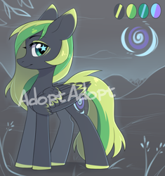 Size: 2921x3110 | Tagged: safe, artist:fensu-san, oc, oc only, pony, adoptable, auction, reference sheet, solo, starry eyes, wingding eyes
