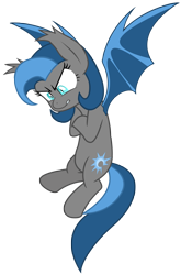 Size: 3294x5000 | Tagged: safe, artist:vito, oc, oc only, oc:moonshine, bat pony, pony, /mlp/, absurd resolution, angry, female, mare, simple background, solo, transparent background, vector