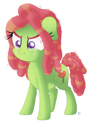Size: 1823x2411 | Tagged: safe, artist:vito, tree hugger, pony, angry, crying, floppy ears, huggerbetes, puffy cheeks, sad, simple background, transparent background