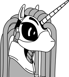 Size: 824x916 | Tagged: safe, artist:amazingmax, artist:art.molados, oc, oc only, oc:molados, pony, robot, robot pony, .svg available, bust, female, grayscale, mare, monochrome, portrait, simple background, solo, svg, transparent background, vector