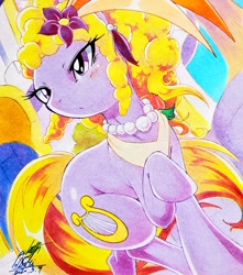 Size: 1810x2048 | Tagged: safe, artist:025aki, pony, female, mare, signature, solo, traditional art