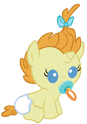 Size: 5600x8000 | Tagged: safe, artist:danton-damnark, derpibooru import, pumpkin cake, absurd resolution, pacifier, simple background, transparent background, vector