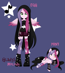 Size: 2519x2818 | Tagged: safe, artist:snow angel, oc, oc only, oc:gladys melody, equestria girls, equestria girls-ified, human ponidox, pixiv, solo