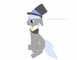 Size: 2543x2000 | Tagged: safe, derpibooru import, caesar, hat, high res, manly tear, top hat