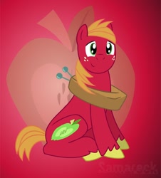 Size: 982x1086 | Tagged: safe, artist:samareck, derpibooru import, big macintosh, earth pony, pony, male, stallion