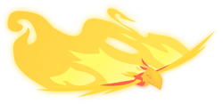 Size: 6666x3128 | Tagged: safe, artist:baumkuchenpony, phoenix, fire, simple background, solo, transparent background, vector