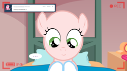 Size: 1280x720 | Tagged: safe, derpibooru import, sweetie belle, ..., ask the crusaders, earth pony sweetie belle, sweetie bald, tumblr