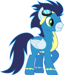 Size: 3524x4128 | Tagged: safe, artist:baumkuchenpony, soarin', clothes, simple background, transparent background, uniform, vector, wonderbolts