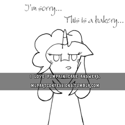 Size: 500x500 | Tagged: safe, ask, pony confession, simple background, solo, text, tumblr