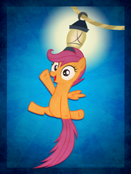 Size: 2156x2859 | Tagged: safe, artist:bigponymac, derpibooru import, scootaloo, pegasus, pony, female, filly, high res, solo