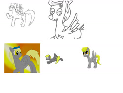 Size: 1600x1200 | Tagged: safe, artist:flashiest lightning, oc, oc only, pegasus, pony, progress