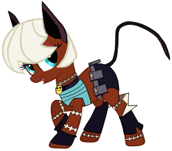 Size: 891x779 | Tagged: safe, artist:kickass222urmom, midriff, ms. fortune, ponified, skullgirls, sports panties