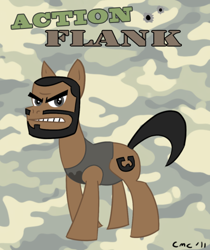 Size: 419x500 | Tagged: safe, artist:blade-zulah, derpibooru import, action hank, dexter's laboratory, ponified